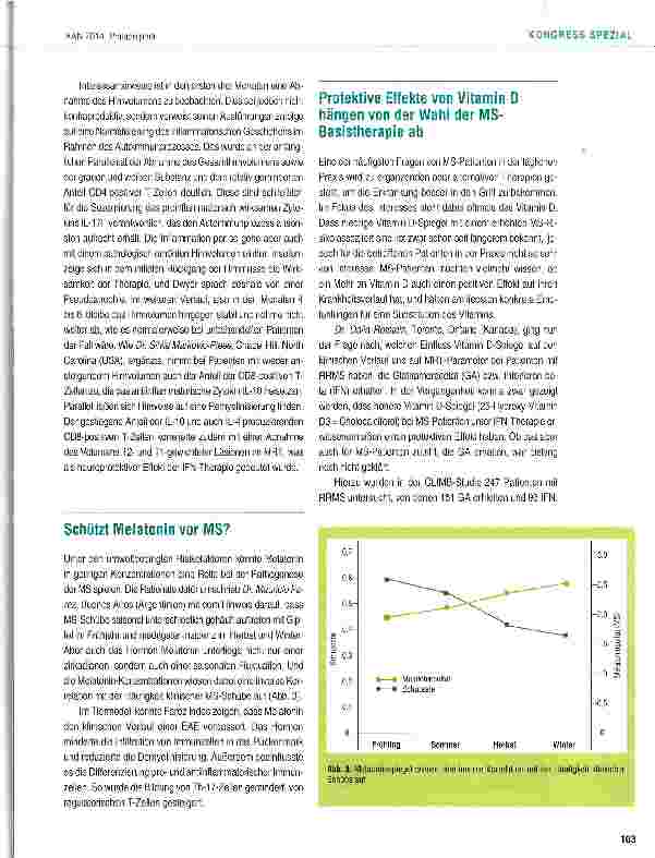 Vorschauseite 5: Patienten-orientierte Fortschritte in der MS-Therapie