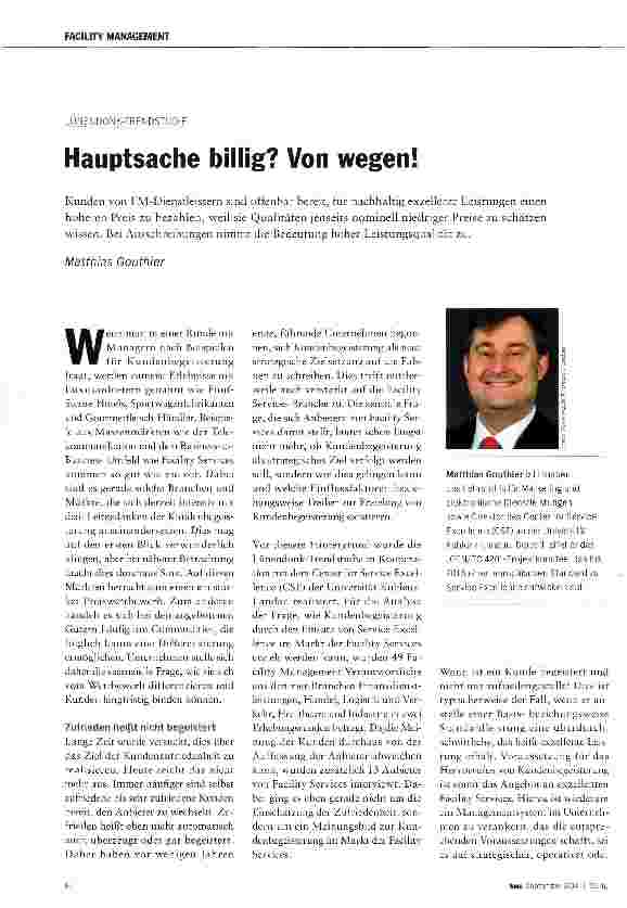 Vorschauseite 1: Hauptsache billig? Von wegen!