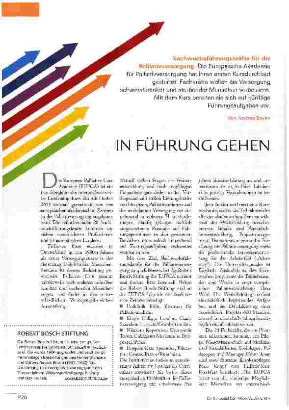 Vorschauseite 1: IN FÜHRUNG GEHEN