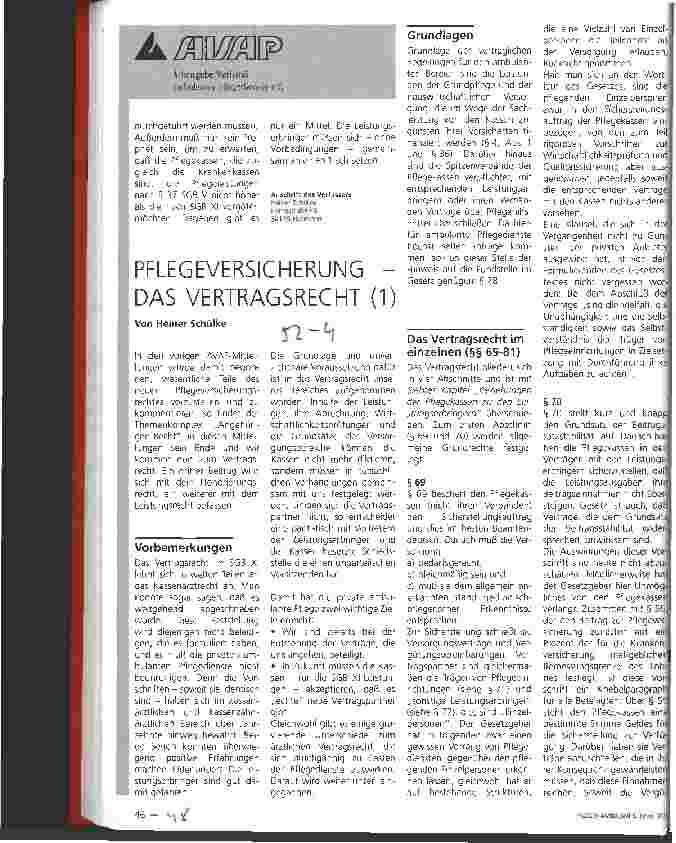 Vorschauseite 2: Die Angehörigen und wir ... Teil 2