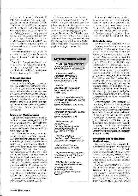Vorschauseite 2: Das Betreuungsrecht