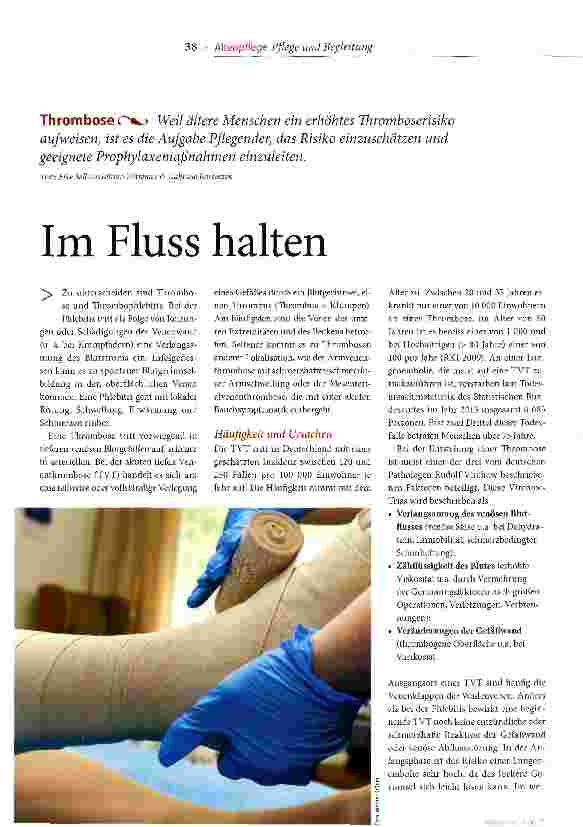 Vorschauseite 1: Im Fluss halten