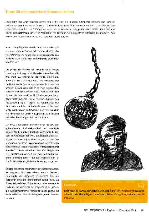 Vorschauseite 4: Menschen mit Demenz durch gestische Kommunikation motivieren