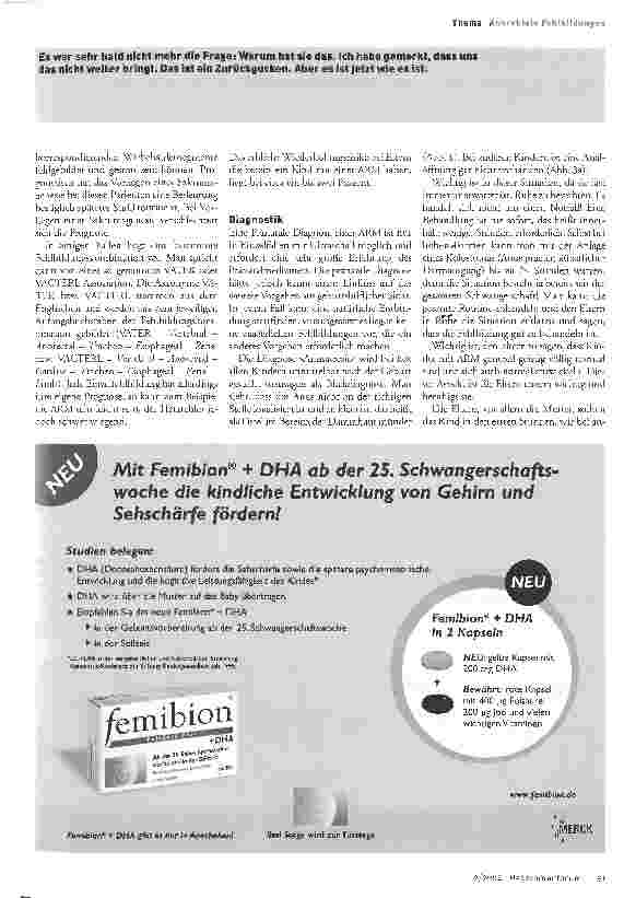 Vorschauseite 3: Anorektale Fehlbildungen