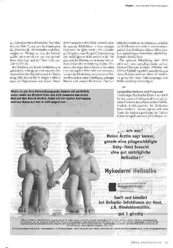 Vorschauseite 5: Anorektale Fehlbildungen