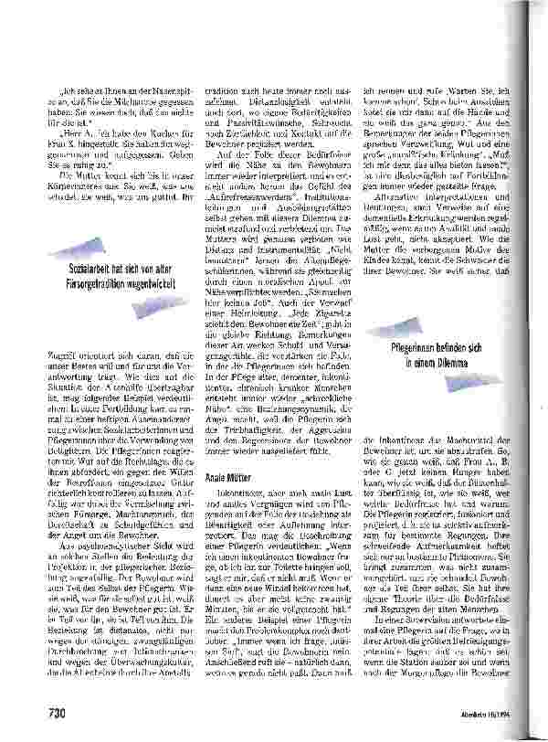 Vorschauseite 3: Die Mutterfalle im Pflegeheim