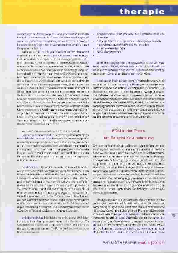 Vorschauseite 3: Das Fasziendistorsionsmodell zur Behandlung des Bewegungsapparates