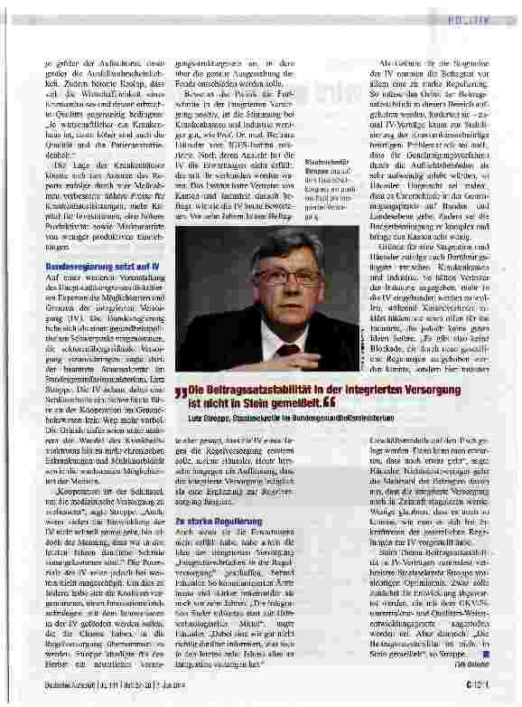 Vorschauseite 2: Krankenhäusern geht es schlechter