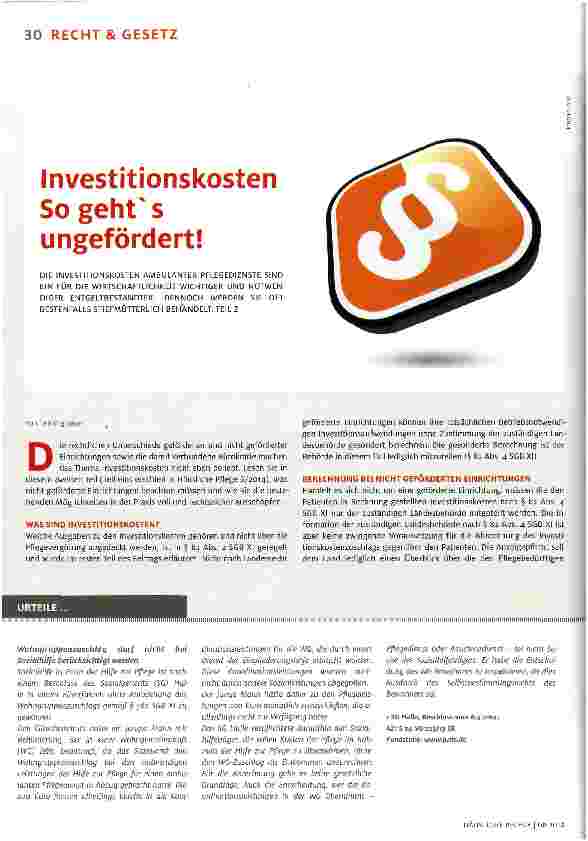 Vorschauseite 1: Investitionskosten So geht s ungefördert!
