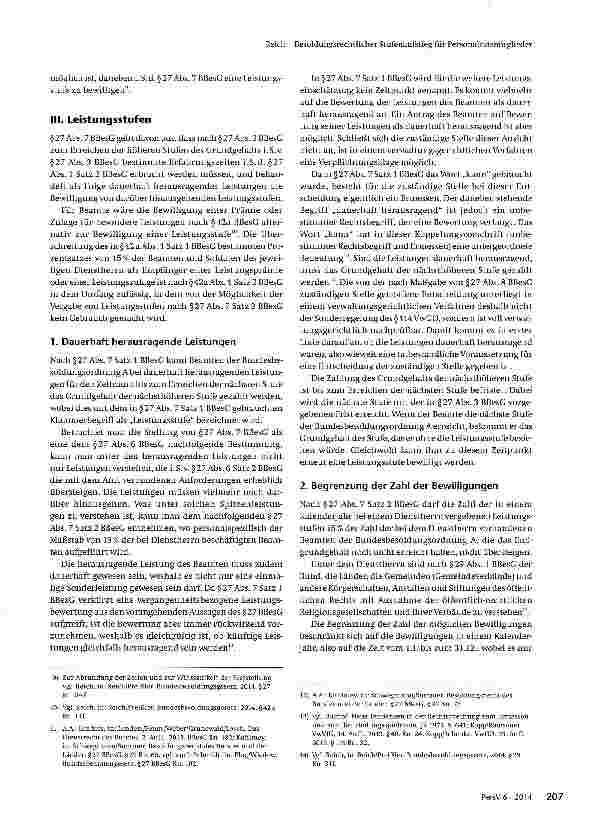 Vorschauseite 4: Besoldungsrechtlicher Stufenaufstieg für Personalratsmitglieder