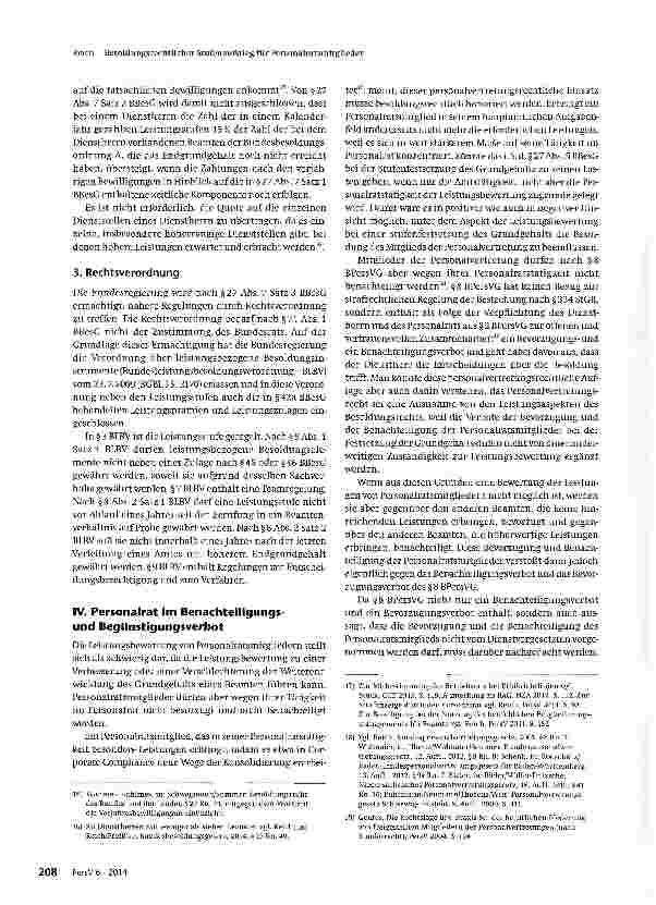Vorschauseite 5: Besoldungsrechtlicher Stufenaufstieg für Personalratsmitglieder