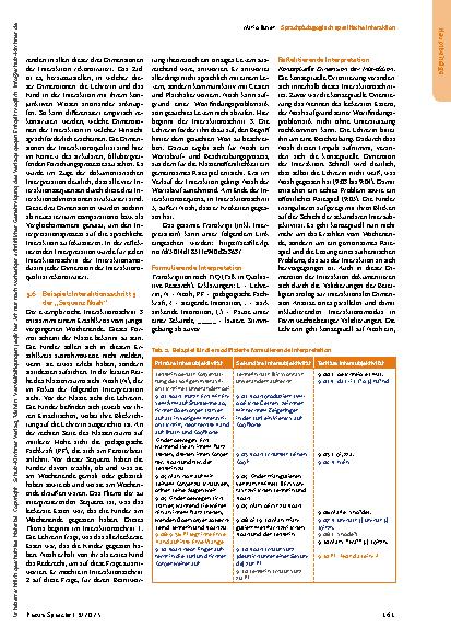 Vorschauseite 6: Sprachpädagogisch spezifische Interaktion Eine explorative Studie zur pädagogischen Interaktionsgestaltung im Unterricht des sonderpädagogischen Schwerpunkts Sprache