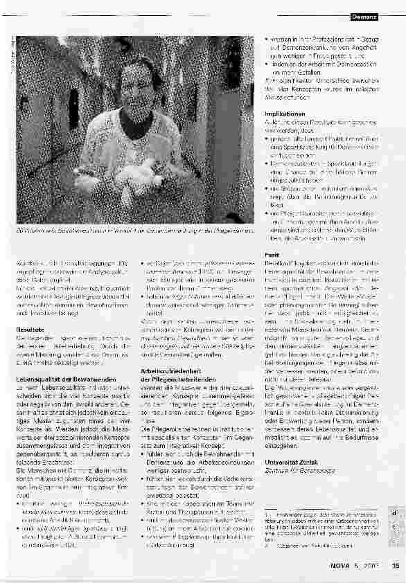 Vorschauseite 2: Demenz-Pflege-Evaluation