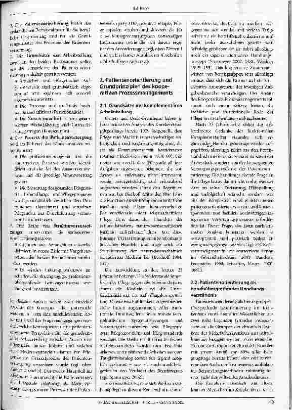 Vorschauseite 2: Patientenorientiertes Managementder Versorgungsprozesse im Krankenhaus