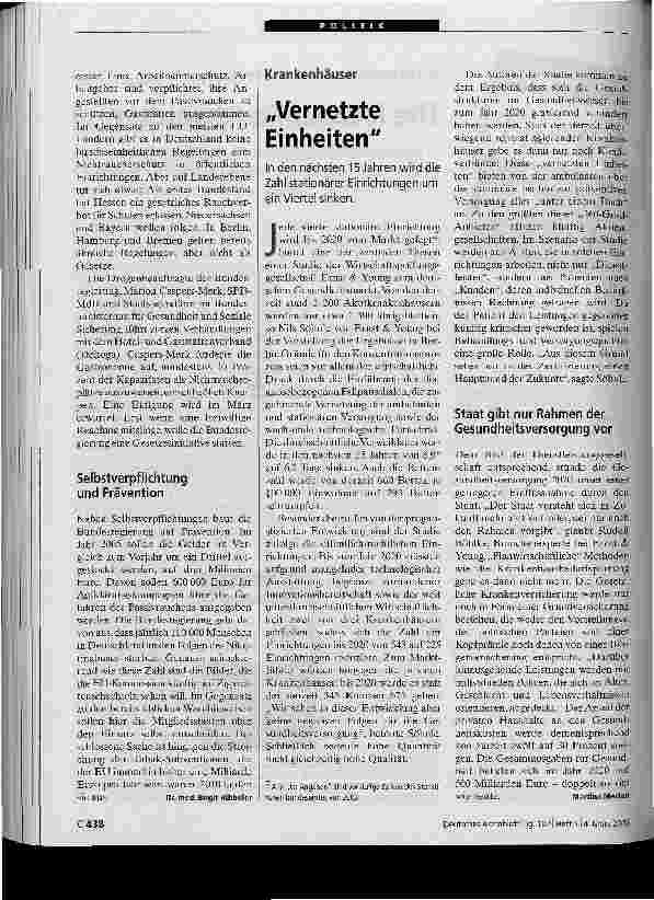 Vorschauseite 2: Nichtraucherschutz in Europa - Die letzten Rauchzeichen