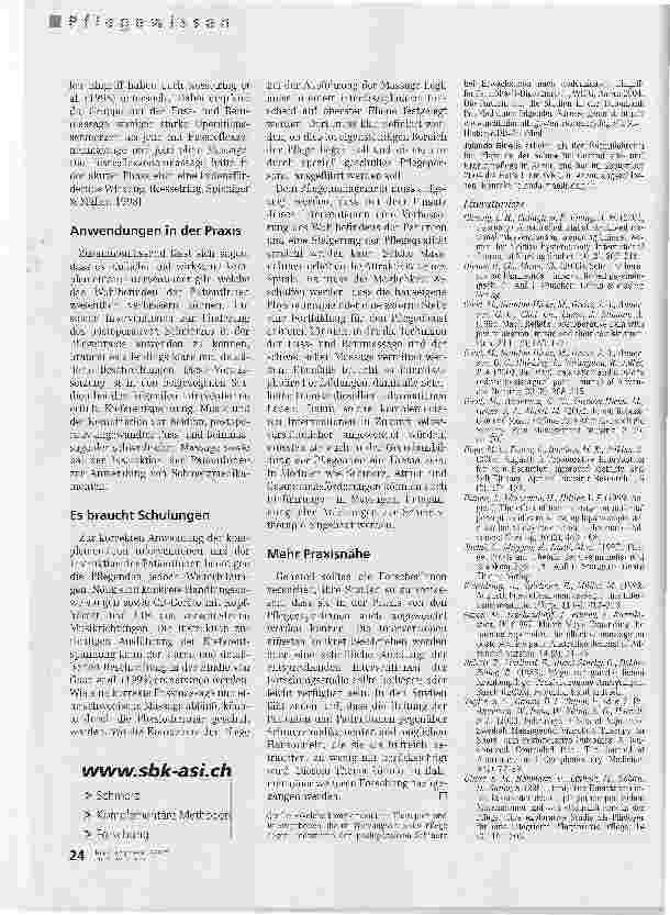 Vorschauseite 3: Komplementäre TherapienEntspannungen und Massagen gegen den Schmerz