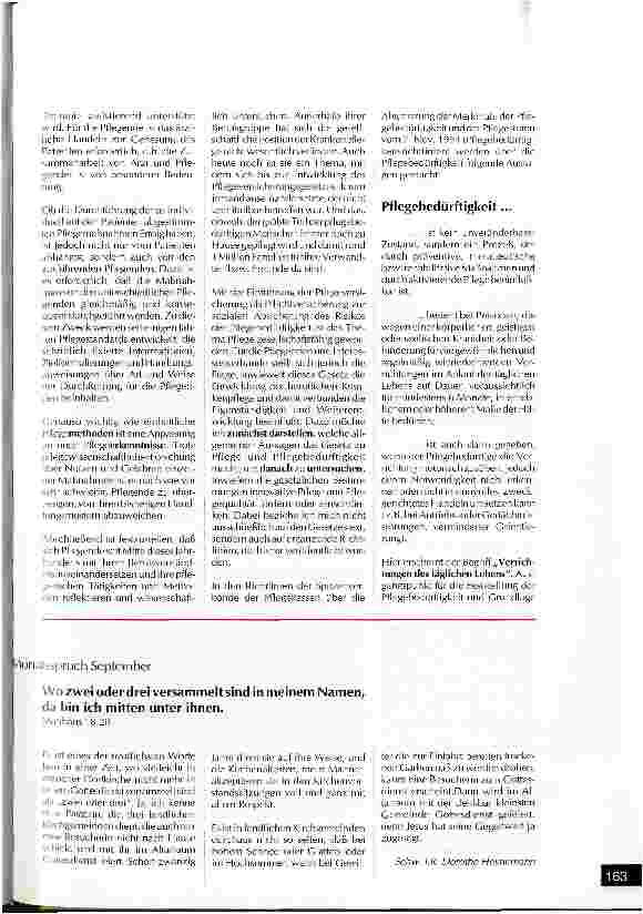 Vorschauseite 4: Pflege der Zukunft - Zukunft der Pflege