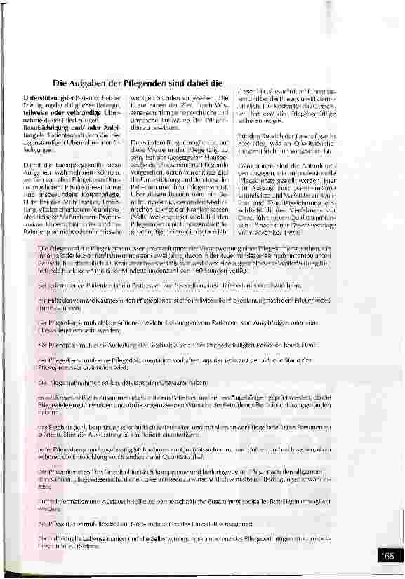 Vorschauseite 6: Pflege der Zukunft - Zukunft der Pflege