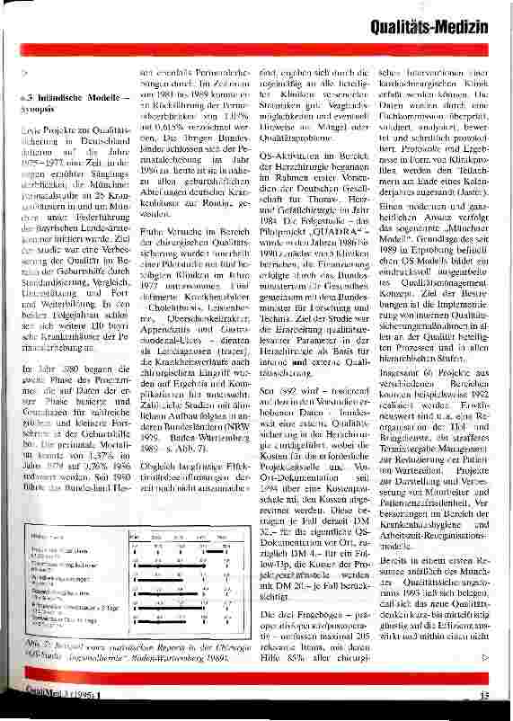 Vorschauseite 6: Qualitätssicherung in der Medizin Teil 2