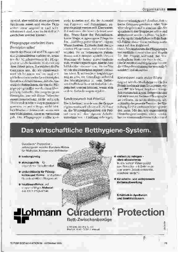 Vorschauseite 2: Pflegekräfte mit flexiblen Arbeitszeiten sind viel motivierter