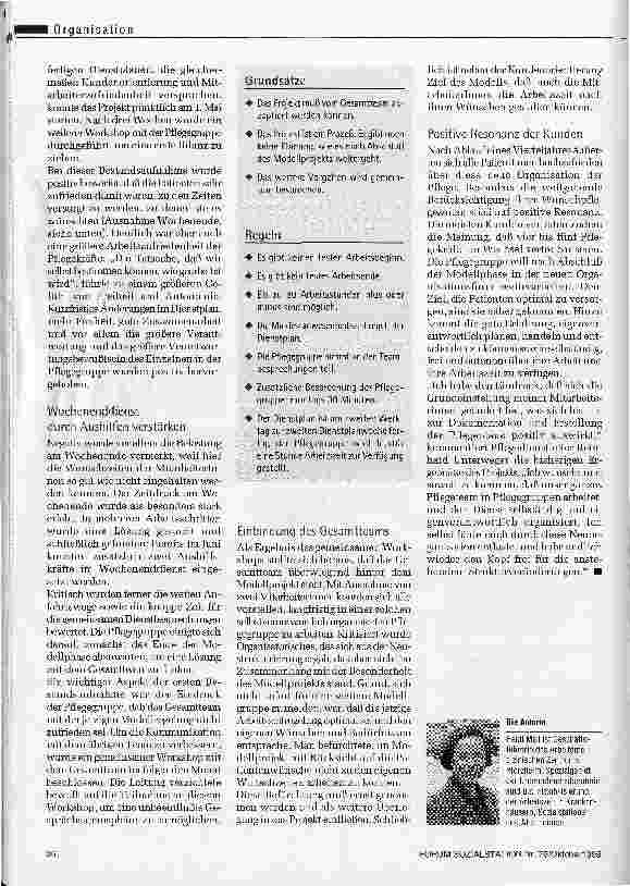 Vorschauseite 3: Pflegekräfte mit flexiblen Arbeitszeiten sind viel motivierter
