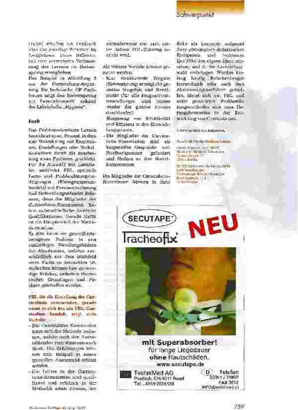 Vorschauseite 4: Problemorientiertes Lernen