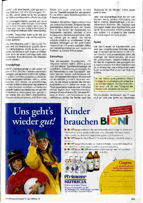 Vorschauseite 2: Pflege nach Nierentransplantation im Kindesalter