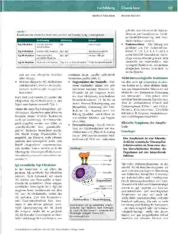Vorschauseite 2: Allergie und Anaphylaxie in der Kinderanästhesie