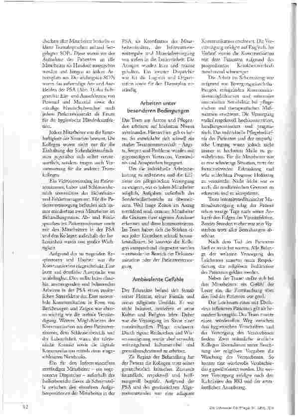 Vorschauseite 3: KEINE ANGST, ABER RESPEKT