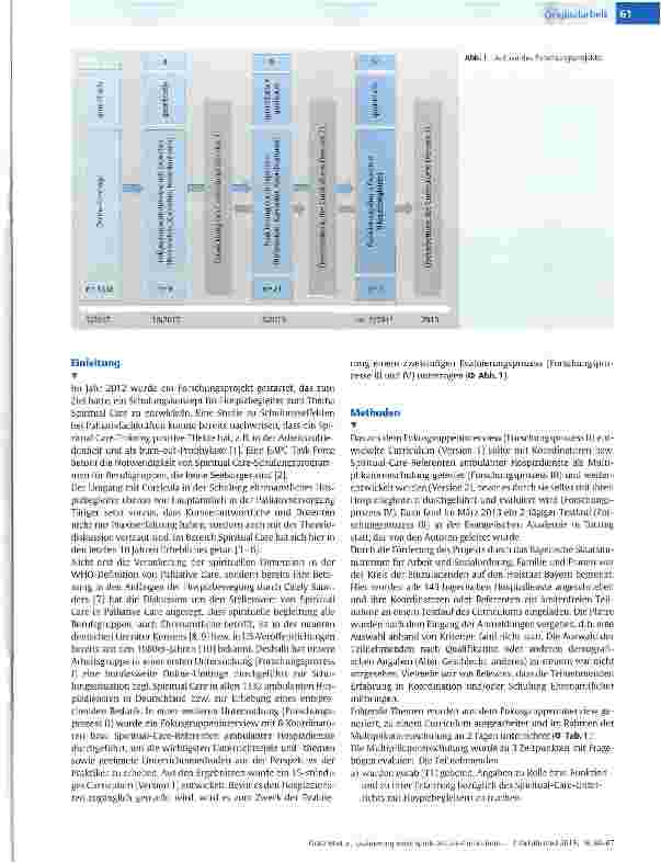 Vorschauseite 2: Evaluierung eines Spiritual-Care-Curriculums für Hospizbegleiter