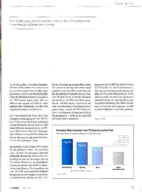 Vorschauseite 2: Vorsprung bei neuen Pillen