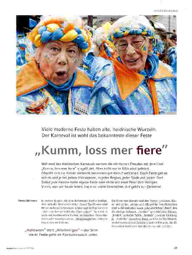 Vorschauseite 1: Kumm, loss mer fiere