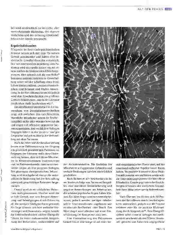 Vorschauseite 5: Das Phänomen Gewalt in der Forensischen Psychiatrie