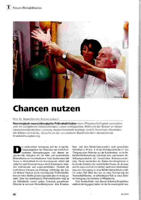 Vorschauseite 1: Chancen nutzen