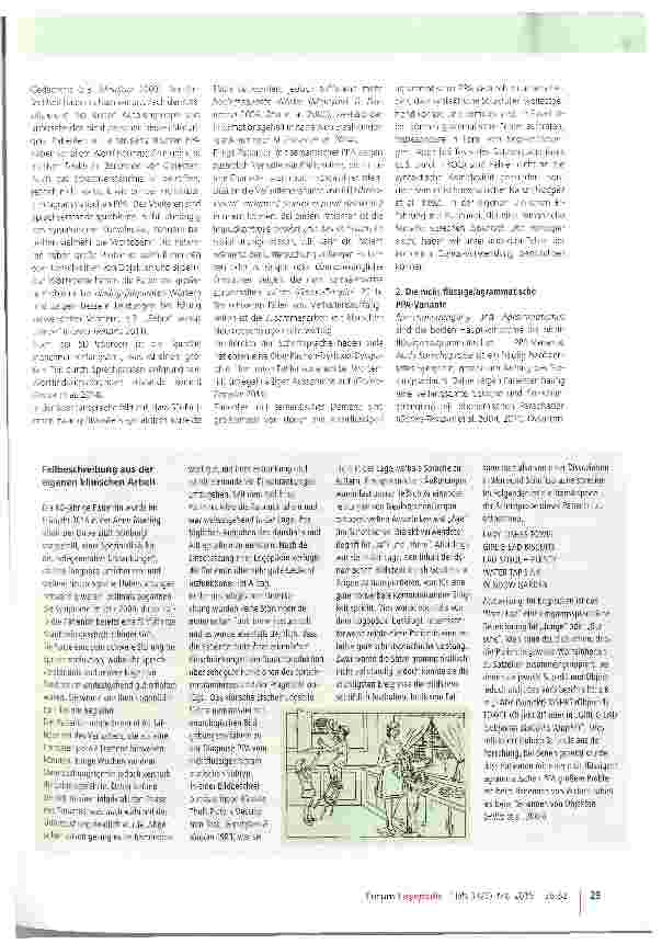 Vorschauseite 4: Primär Progrediente Aphasien