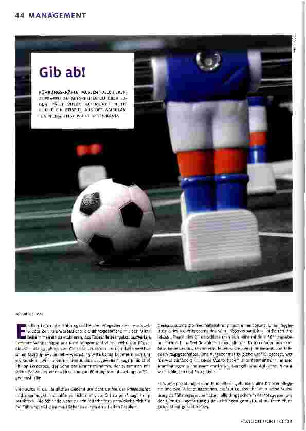 Vorschauseite 1: Gib ab!