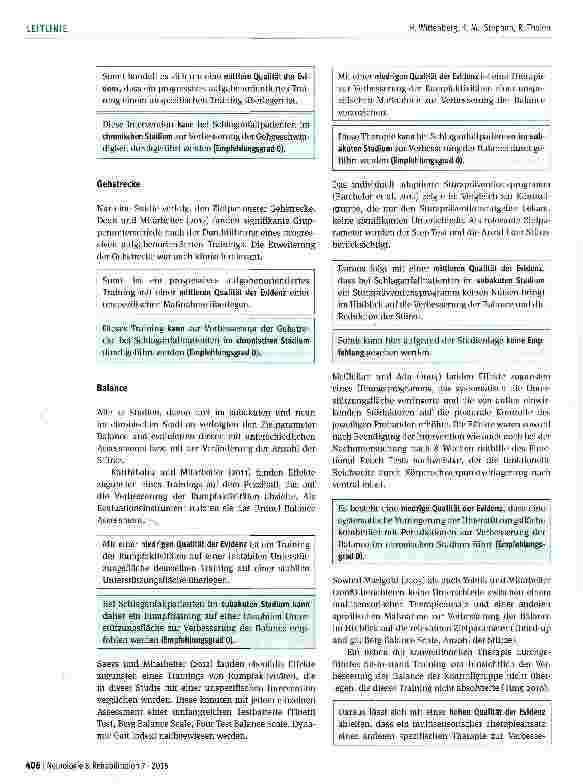 Vorschauseite 4: Spezifisches Balancetraining