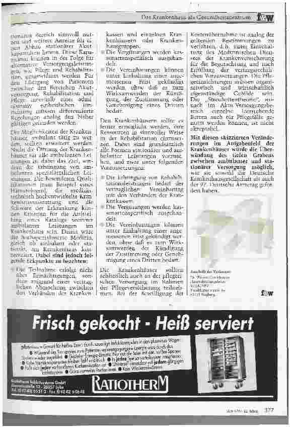 Vorschauseite 4: Voraussetzungen für mehr Wettbewerb im Krankenhaus