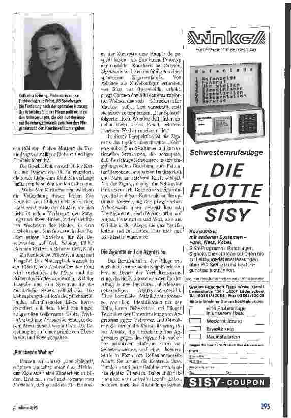 Vorschauseite 2: Blauer Dunst in der Pflege