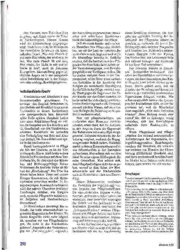 Vorschauseite 4: Blauer Dunst in der Pflege