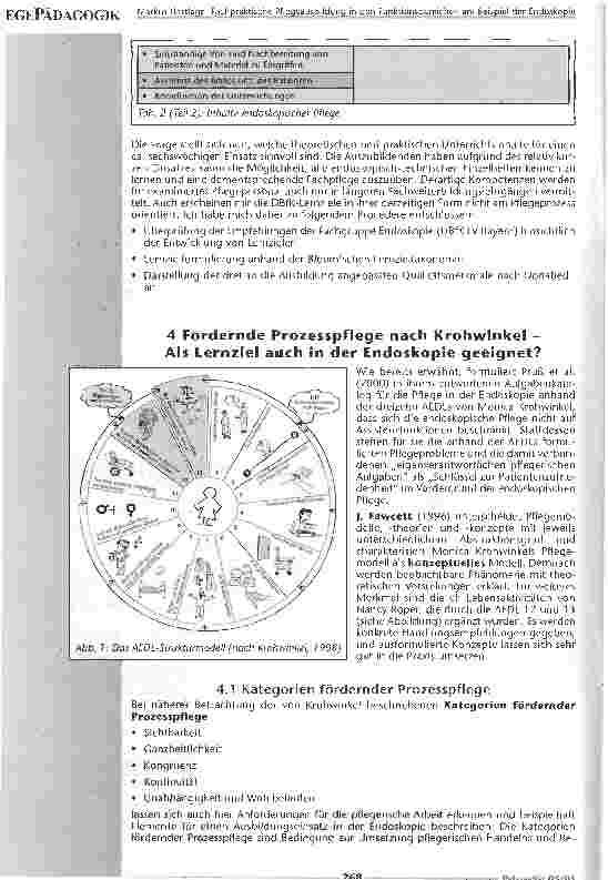 Vorschauseite 3: Fachpraktische Pflegeausbildung in den Funktionsbereichen am Beispiel der Endoskopiekus Hartlage3325 Bremenkus. Hartlage@klinikum-nen-ost. de