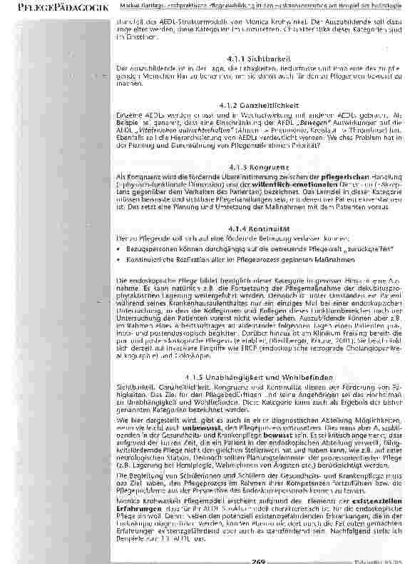 Vorschauseite 4: Fachpraktische Pflegeausbildung in den Funktionsbereichen am Beispiel der Endoskopiekus Hartlage3325 Bremenkus. Hartlage@klinikum-nen-ost. de
