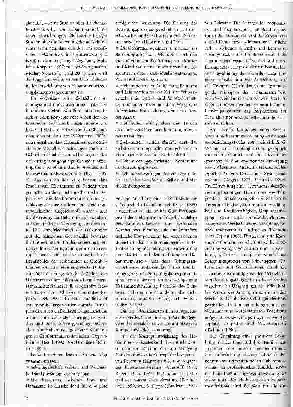 Vorschauseite 6: Der Verbund Hebammenforschung:Gesundheitsförderung im Geburtsprozess