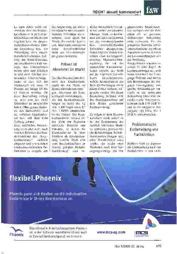 Vorschauseite 4: Krankenhäuser und Kartellrecht