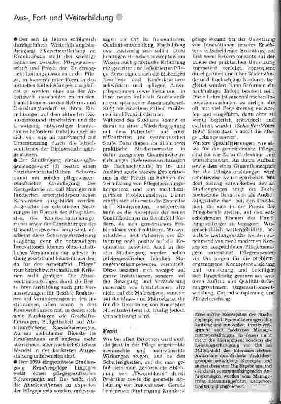 Vorschauseite 4: Das Osnabrücker Konzept für praxisbezogene Studiengänge