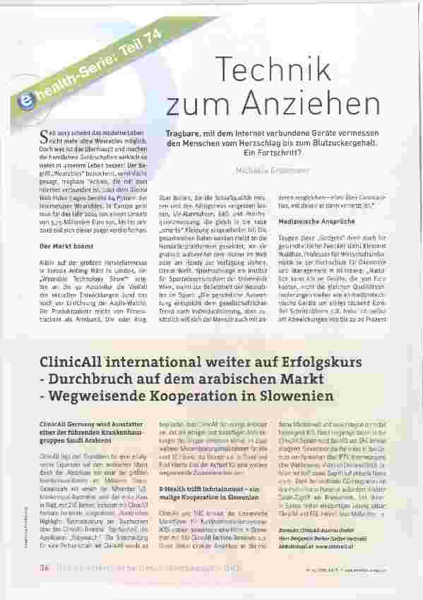Vorschauseite 1: Technik zum Anziehen