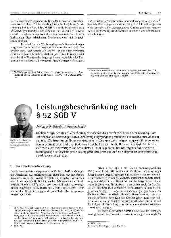 Vorschauseite 4: Krankenkassen und Wettbewerbsrecht