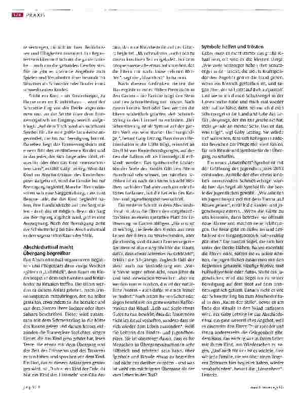 Vorschauseite 2: Den Übergang begreifbar machen