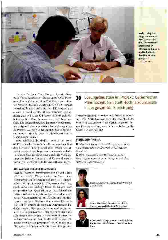 Vorschauseite 4: Multiprofessioneller Ansatz
