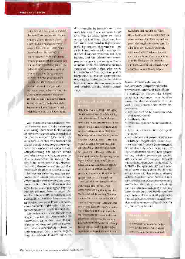 Vorschauseite 3: Schwierige Schüler/innen und ihre Lehrer/innen Teil 2: Schülerporträts von PflegeSehrenden